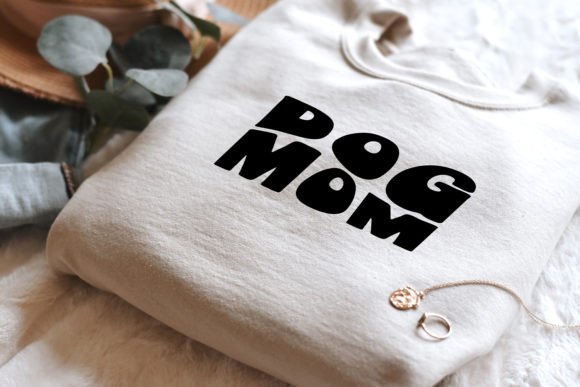 Dog Mom Retro Groovy Svg Funny Shirt Pod Graphics and T-Shirt Designs