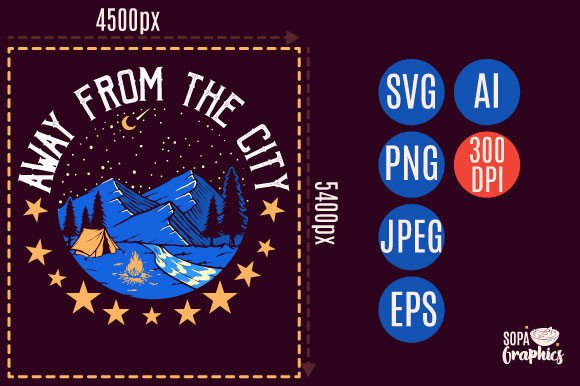 Funny Camping Svg Campfire Camp Life Graphics and T-Shirt Designs