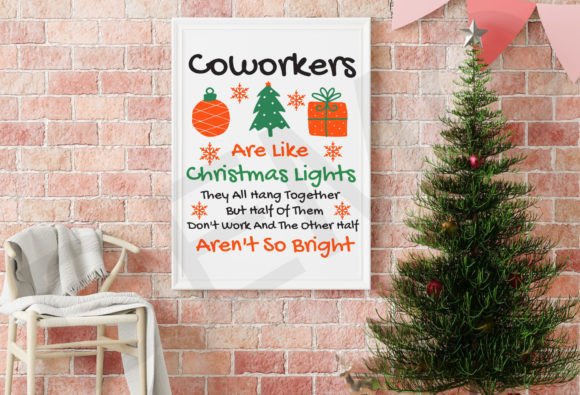 Funny Co Worker Christmas Coffee Mug Svg Graphics & T-Shirt Designs