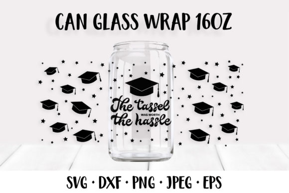Funny Graduation Can Glass Wrap Review