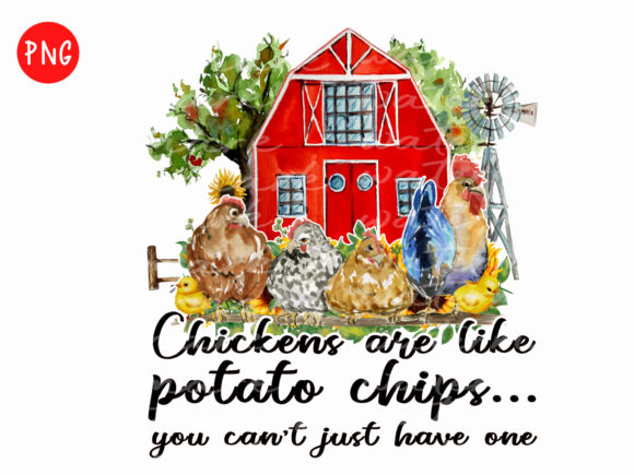 Funny Quotes Chicken Sublimation Png Graphics for T-Shirt Designs