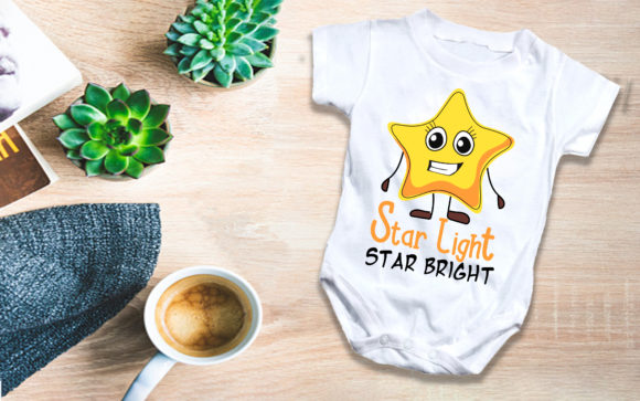 Funny Rhymes Onesie Saying -Star Light Graphics & T-Shirt Designs
