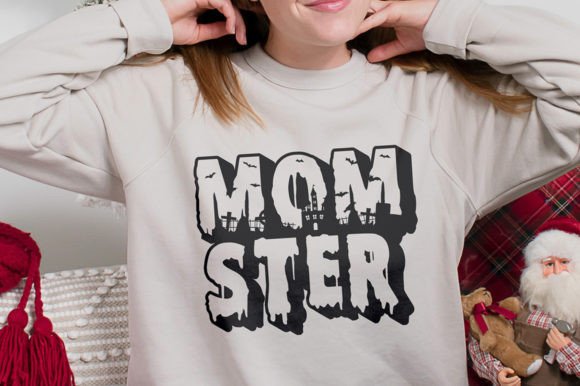 Momster Shirt Svg, Funny Halloween Svg