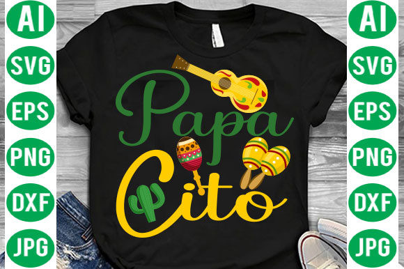 Papa Cito Svg: A Versatile Graphics Choice for Print Templates