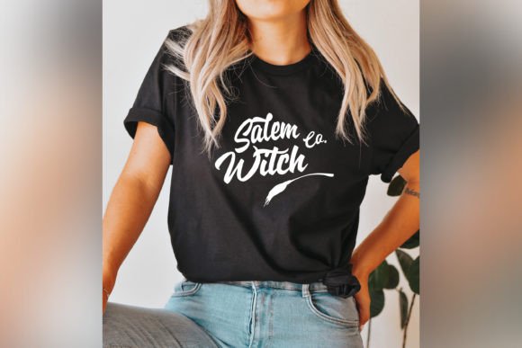 Salem Witch Company Svg Funny Halloween Graphics and T-Shirt Designs