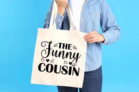 The Funny Cousin_Svg Vector Graphics for Print Templates
